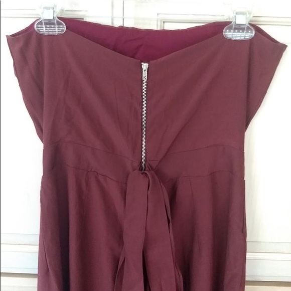 🆕 NYLA LA: Maroon Jumpsuit - Picture 4 of 4
